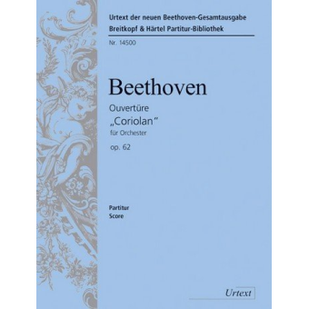 Coriolan-Ouvertüre op.62 (Partitur)
