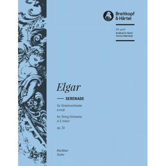 Serenade e-Moll op.20 - Study Score