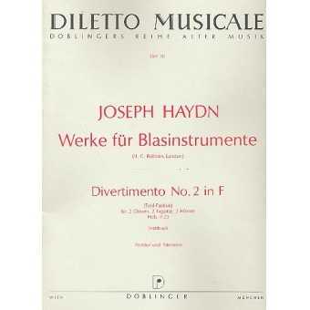 Divertimento F-Dur Hob.II:23 Nr.2 :
