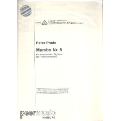         Mambo no.5 : - Damaso Perez Prado
    