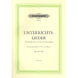         Unterrichtslieder für Alt (Bass) - Diverse / Arr. Paul Losse
    