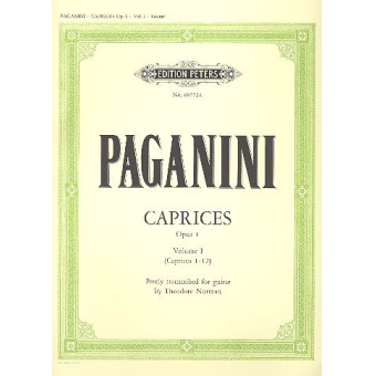 Caprices op.1 vol.1 (nos.1-12)