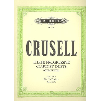 3 progressive clarinet duets