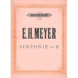         Sinfonie B-Dur - Ernst Hermann Meyer
    