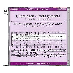         Der Messias : 2 CD's Chorstimme Alt - Georg Friedrich Händel (George Frederic Handel)
    