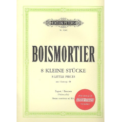        8 kleine Stücke aus op.40 (+CD) - Joseph Bodin de Boismortier
    