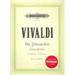         Die vier Jahreszeiten (+CD) - Violine & Klavier - Antonio Vivaldi
    