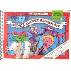         Meine lustige Blockflöte Band 1 (+Online-Audio) - Richard Voss
    