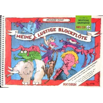 Meine lustige Blockflöte Band 1 (+Online-Audio)