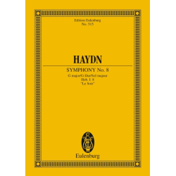         Sinfonie Nr. 8 G-Dur "Le Soir" / "La Tempesta" - Studienpartitur - Franz Joseph Haydn
    
