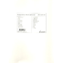         Hänsel und Gretel Suite 1 : - Engelbert Humperdinck / Arr. Hans Felix Husadel
    