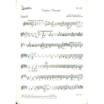 Caprice viennois op.2 :
