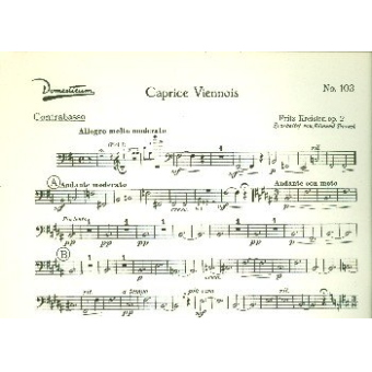 Caprice viennois op.2 :