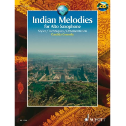         Indian Melodies (+CD) for alto saxophone - Candida Connolly
    