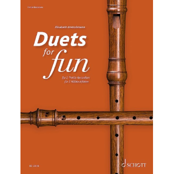 Duets for Fun für 2 Altblockflöten (Spielpartitur)