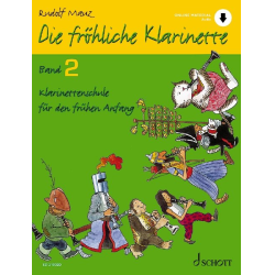         Die fröhliche Klarinette Band 2 (mit Online-Material) - Rudolf Mauz
    