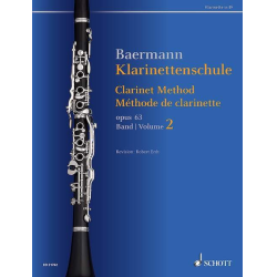         Klarinettenschule op.63 Band 2 - Carl Baermann
    