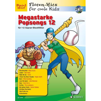 Megastarke Popsongs Band 12 (+CD)