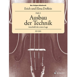         Das Geigenschulwerk - Ausbau der Technik / Band 2 - Erich Doflein / Arr. Elma Doflein
    