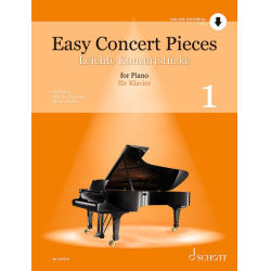         Leichte Konzertstücke Band 1 (+Online Material) - Diverse / Arr. Monika Twelsiek
    