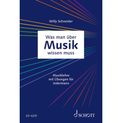         Was man über Musik wissen muss - Willy Schneider
    