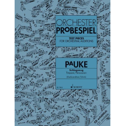         Orchester-Probespiel Pauke / Schlagzeug - Diverse / Arr. Hermann Gschwendtner
    