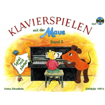 Klavierspielen mit der Maus Band 2 (+CD)