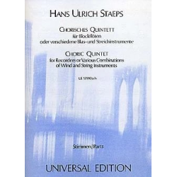         Chorisches Quintett - Hans Ulrich Staeps
    