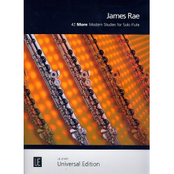         42 more modern Studies for Flute - James Rae
    