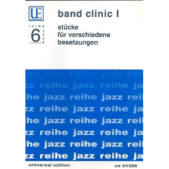 Band Clinic Band 1 : Stücke für