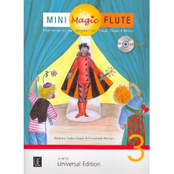         Mini Magic Flute Band 3 (+CD) - Barbara Gisler-Haase / Arr. Fereshteh Rahbari
    