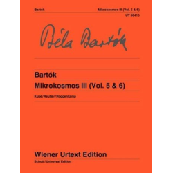         Mikrokosmos Band 3 (Hefte 5 und 6) : - Bela Bartok
    