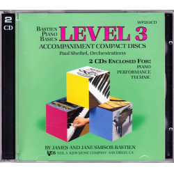         Bastien Piano Basics Begleit-Doppel CD Stufe/Level 3 - Jane and James Bastien
    
