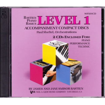 Bastien Piano Basics Begleit-Doppel CD Stufe/Level 1