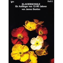         Klavierschule für Anfänger von 12 - 80 Jahren - Heft / Level 1 - Jane and James Bastien
    