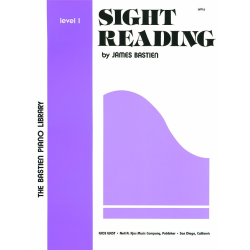         Sight Reading Level 1 for piano - James Bastien
    