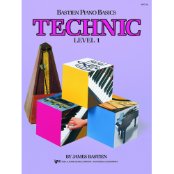         Bastien Piano Basics - Technic Level 1 (English Book) - Jane and James Bastien
    