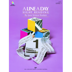         Bastien Piano Basics Sight Reading - A Line A Day - Stufe/Level 1 - Jane Smisor Bastien
    