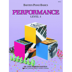         Bastien Piano Basics: Performance - Level 1 - Jane Smisor Bastien
    