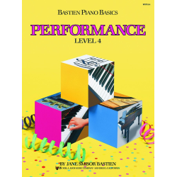         Bastien Piano Basics: Performance - Level 4 - Jane Smisor Bastien
    