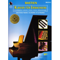         Klavier für Erwachsene Band 2 - Buch mit 2 CDs - Jane Smisor Bastien
    