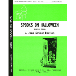         Spooks on Halloween - Jane Smisor Bastien
    