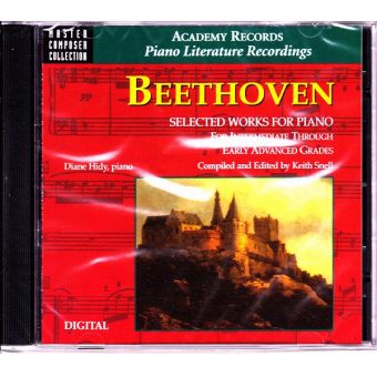 CD: Beethoven: Ausgewählte Werke für Klavier / Selected Works for Piano