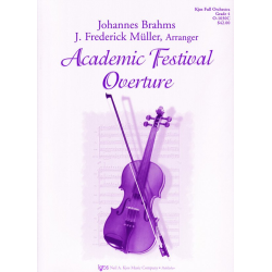         Academic Festival Ouverture op.56 - Johannes Brahms / Arr. Frederick J. Müller
    