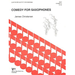        Comedy for 4 saxophones (AATB) - James Christensen
    