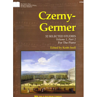 Czerny-Germer: 32 ausgewählte Studien - Band 1, Teil 2 / 32 Selected Studies - Book 1, Part 2