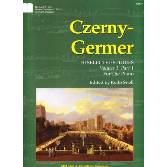 Czerny-Germer: 50 ausgewählte Studien - Band 1, Teil 1 / 50 Selected Studies - Book 1, Part 1