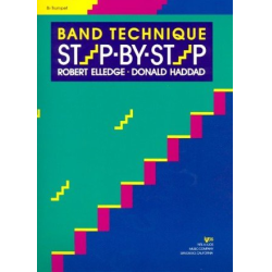         Band Technique Step by Step - B-Trompete / Bb Trumpet - Robert Elledge
    