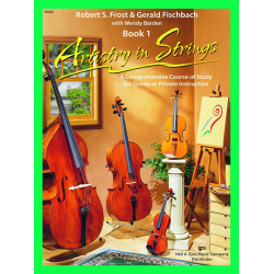         Artistry in Strings vol.1 - Violin (Book Only) - Robert S. Frost / Arr. Gerald F. Fischbach
    