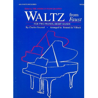 Waltz from Faust for 2 pianos
